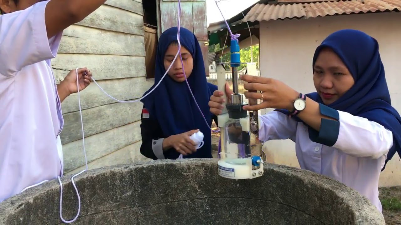 Cara pengambilan sampel air sumur bor