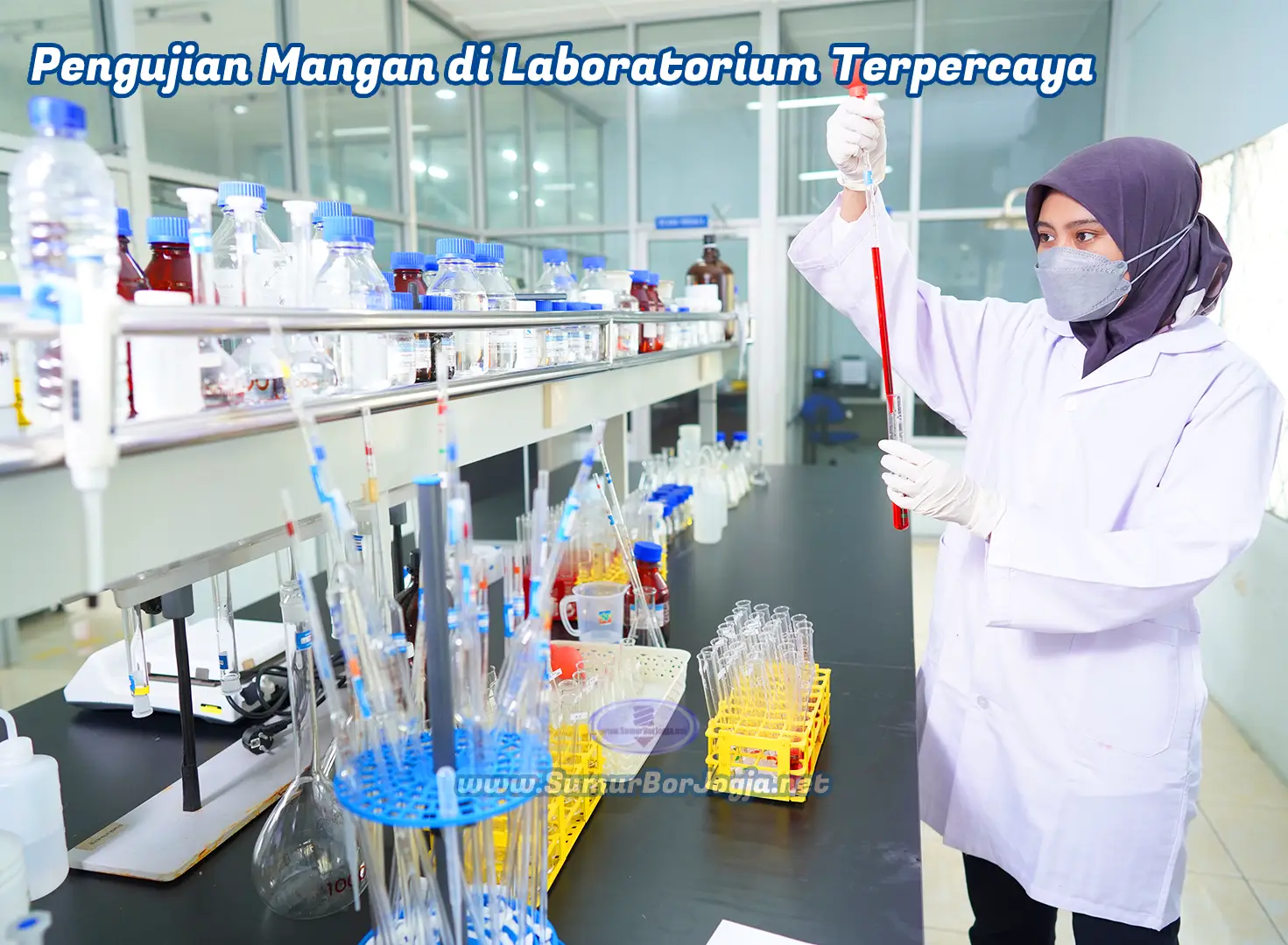 Pengujian mangan di laboratorium terpercaya
