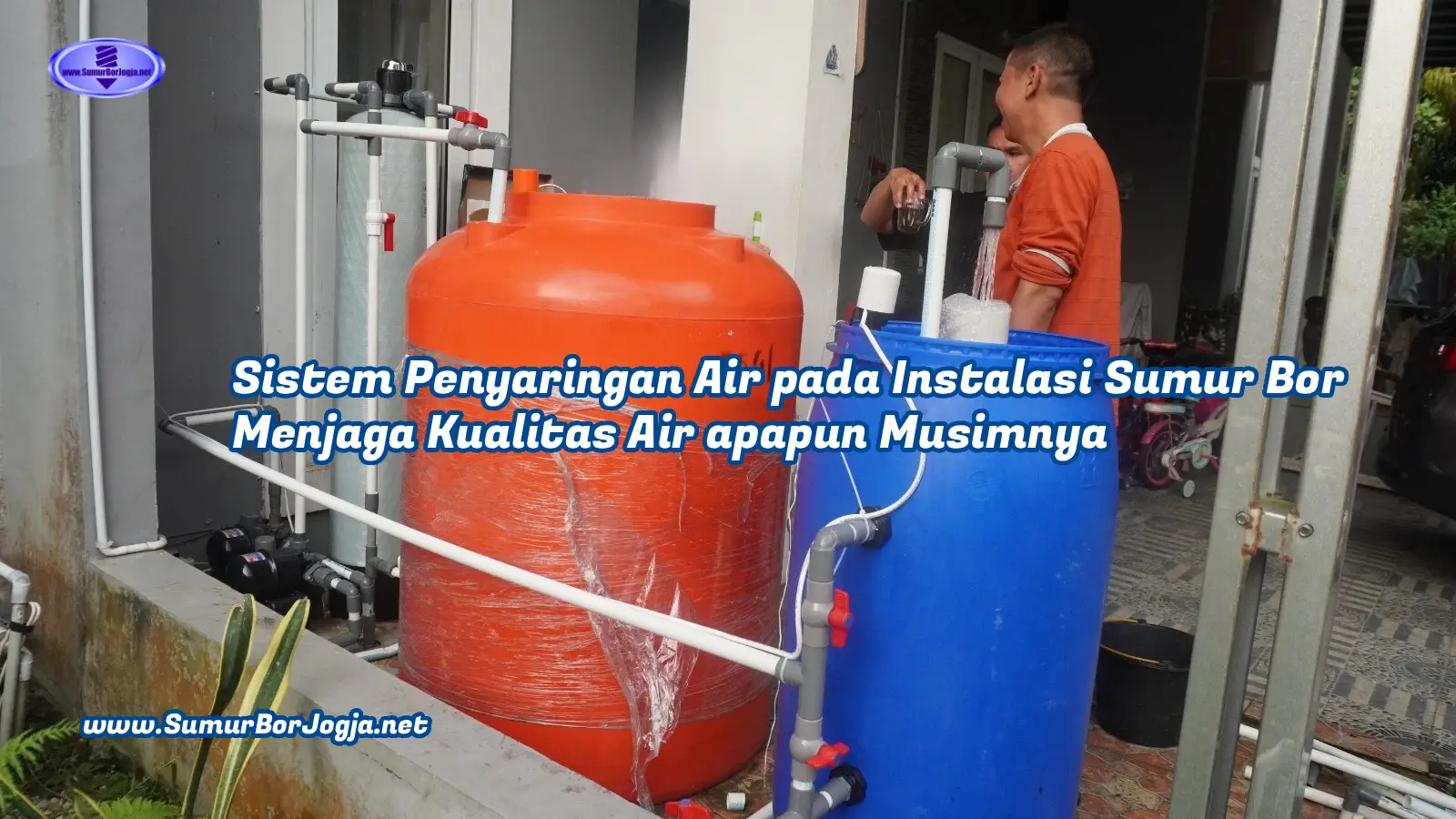 sistem penyaringan air pada instalasi sumur bor menjaga kualitas air apapun musimnya terutama kualitas air sumur bor saat musim dingin